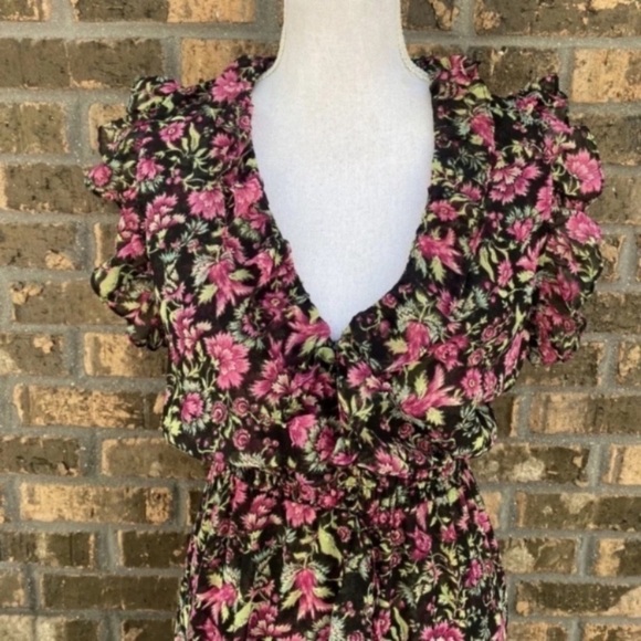 REVOLVE MISA LOS ANGELES Kidada Maxi Dress - Flora Fuchsia, XS - Picture 8 of 13